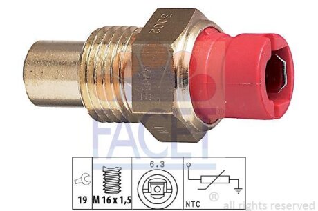 Датчик температуры FACET 7.3002