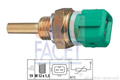 Датчик температуры FACET 73149