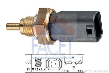 Датчик температуры FACET 7.3273