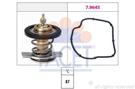 Термостат Mercedes Benz Sprinter/W638/639 OM611/612/646 99-10 (вставка) FACET 78784