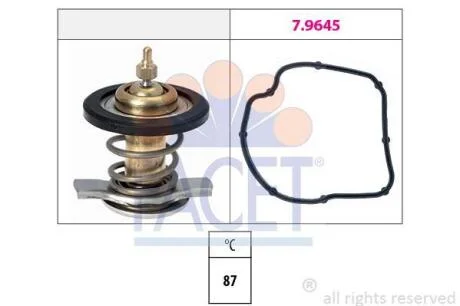 Термостат Mercedes Benz Sprinter/W638/639 OM611/612/646 99-10 (вставка) FACET 78784