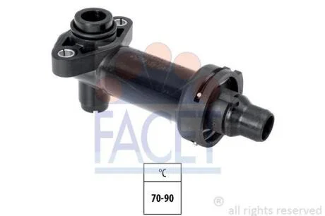 Термостат BMW 3(E46)/(E39) 2.0-3.9 d 98-05 (70C) FACET 78836