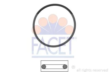 Прокладка, термостат FACET 7.9550