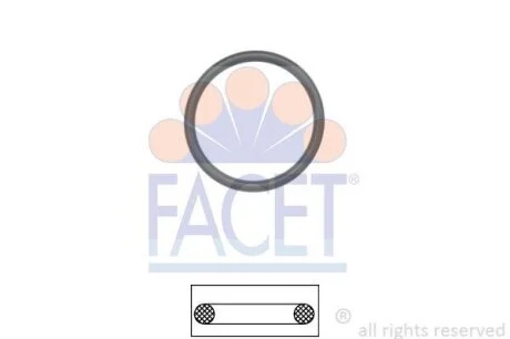Прокладка, термостат FACET 7.9576