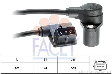 Датчик положения распредвала BMW FACET 90064