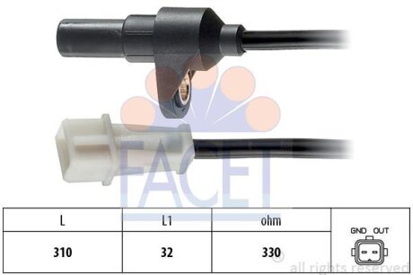 Датчик импульсов FACET 90142