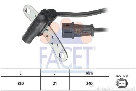 Датчик импульсов FACET 9.0165