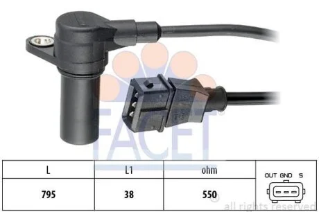 Датчик импульсов FACET 9.0274
