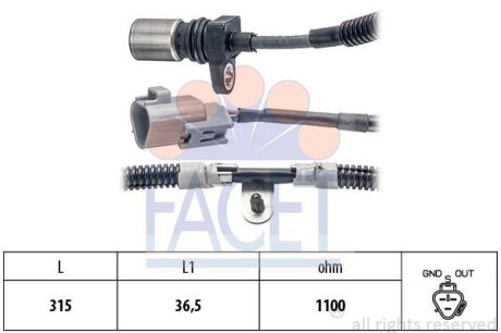 Датчик импульсов FACET 9.0502