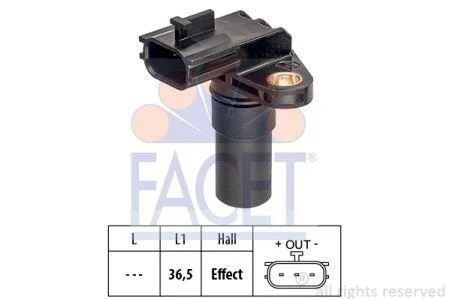 Датчик, кількість обертів FACET 9.0775