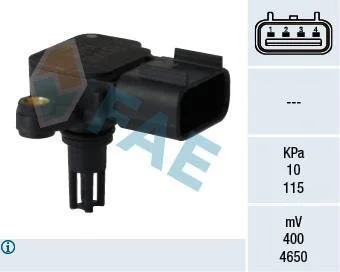 Датчик абсолютного тиску (Manifold Air Pressure Sensor, MAP sensor) FAE 15070