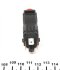 Выключатель сигнала торможения OPEL Corsa C 00-, Meriva 03-, Tigra 04- FAE 24519 (фото 3)