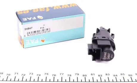 Вимикач світла гальма VOLVO C30, C70 II, S40 II, S60 II, S80 II, V50, V60 I, V70 III, XC60 I, XC70 II FORD B-MAX, C-MAX, ECOSPORT, FIESTA V, FIESTA VI, FOCUS C-MAX, FOCUS II, FUSION 02.01- FAE 24847
