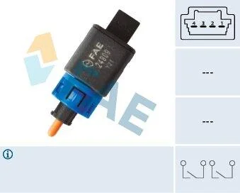 Выключатель фонаря сигнала торможения FAE 24909
