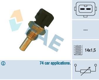 Датчик темп. охл. жидкости ((Испания)) FAE 32560