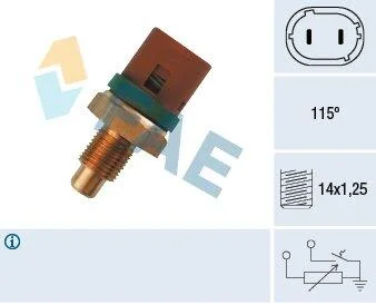 Датчик температури охолоджувальної рідини FAE 34230