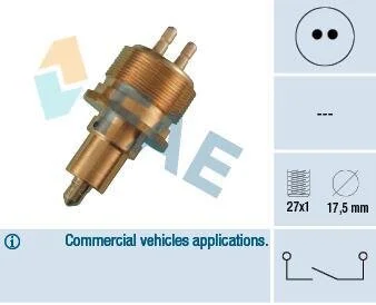 Выключатель, фара заднего хода FAE 40430