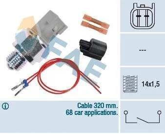 Датчик включения заднего хода FAE 40593