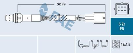 Датчик відпрацьованих газів FAE 75041