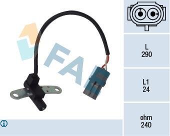 Датчик положения коленвала ((Испания)) FAE 79021