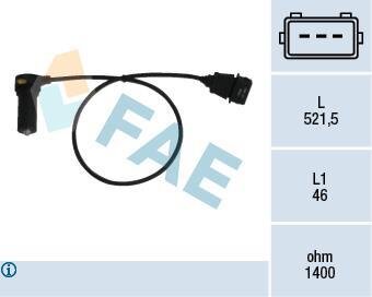 Датчик положення розподільного валу FAE 79066