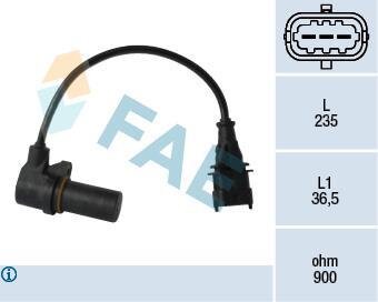 Датчик обертів колінвалу FAE 79068