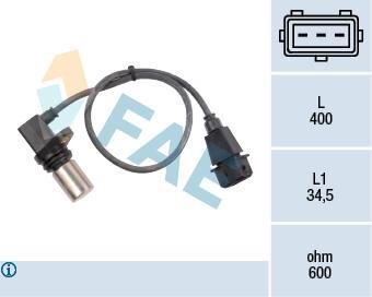 Датчик обертів колінвалу FAE 79072