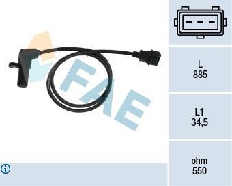 Датчик обертів колінвалу FAE 79078