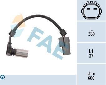 Датчик обертів колінвалу FAE 79085