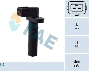 Датчик положення колінчастого вала FAE 79143