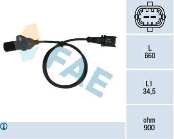 Датчик обертів колінвалу FAE 79220