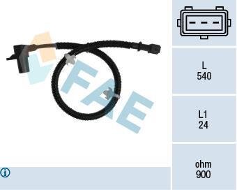 Датчик положення колінвалу FAE 79301