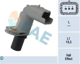 Датчик положення колінвалу FAE 79307