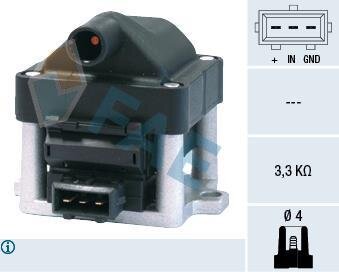 Катушка зажигания ((Испания)) FAE 80200