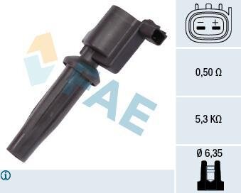 Катушка запалювання FAE 80231