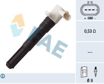 Котушка запалювання FAE 80266