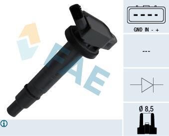 Катушка запалювання FAE 80301