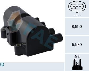 Катушка зажигания ((Испания)) FAE 80317