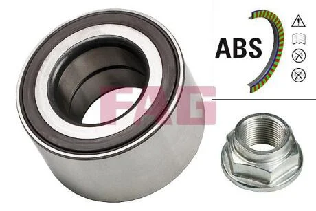 Підшипник призначений для монтажу на маточину, кульковий, з елементами монтажу FAG 713 6177 40