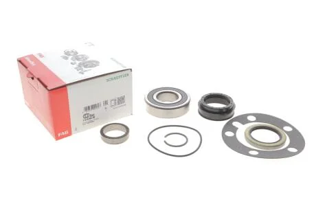 - Комплект підшипника ступиці FAG 713 6184 00