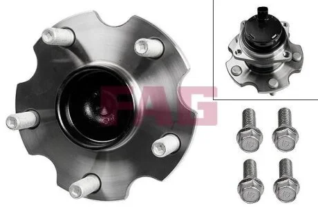 - Комплект підшипника ступиці FAG 713 6188 40