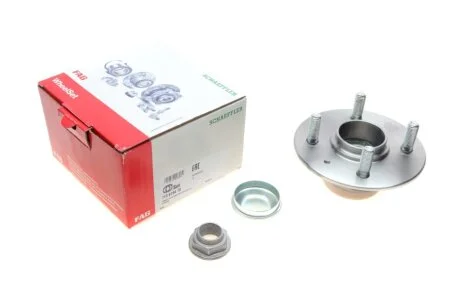 Ступица с подшипником HYUNDAI ACCENT 99- задн. лев/прав. без ABS FAG 713 6194 70