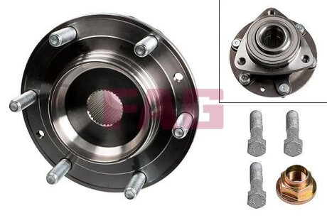 Комплект підшипника колеса передн KIA CARNIVAL III 2.2D/2.7/2.9D 04.06-06.15 FAG 713 6265 30