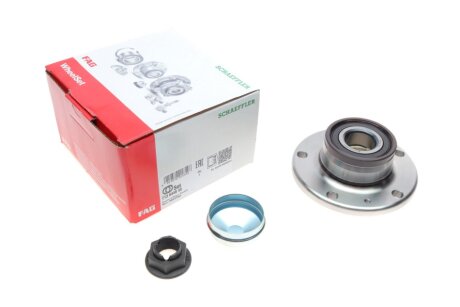 Ступица с подшипником OPEL CORSA D 06- задн. дисковый тормоз FAG 713 6448 50