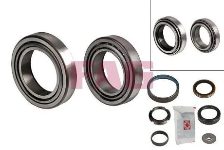 Комплект підшипників призначених для монтажу на маточину, роликові, з елементами монтажу FAG 713 6675 20