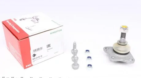 Кульова опора (шарнір) FAG 825 0178 10