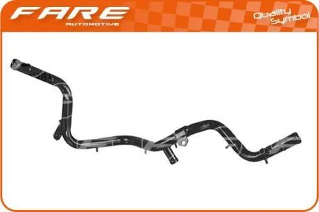 Трубка охолоджуючої рiдини метал Fare 3079