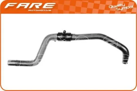 Шланг радiатора Part of 11782 Fare 9411