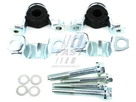 Повний рем/к-кт стабіліз.перед.(втулки+скоби+гвинти) Citroen Jumper Fiat Ducato Peugeot Boxer 1.9Td-2.8Tdi 02.94-04.02 FAST FT18425
