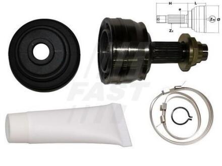 Шрус Fiat Punto 93 Зовнішній 55/60/75 FAST FT25004K